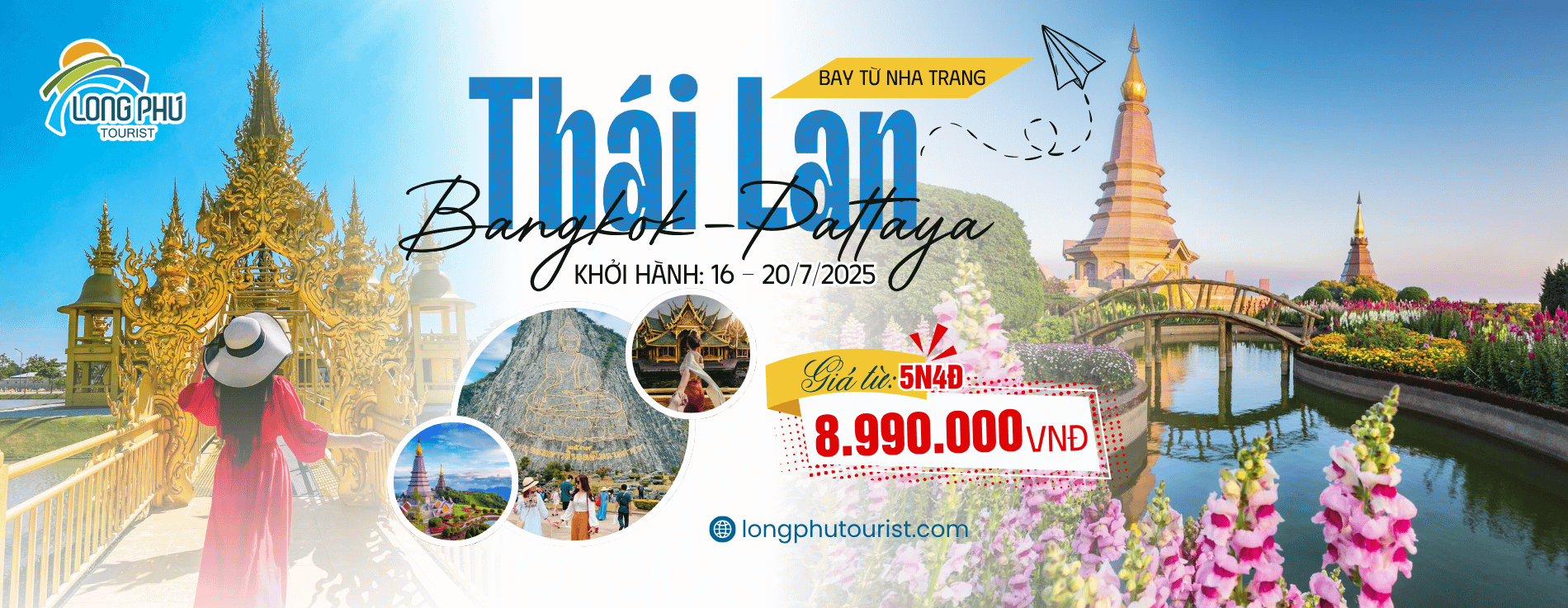 Banner Tour Thái Lan