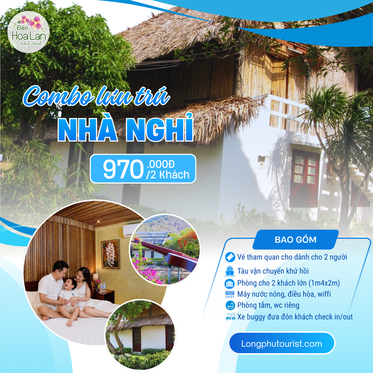 LƯU TRÚ PHÒNG NGHỈ MÁY LẠNH (2 GIƯỜNG)