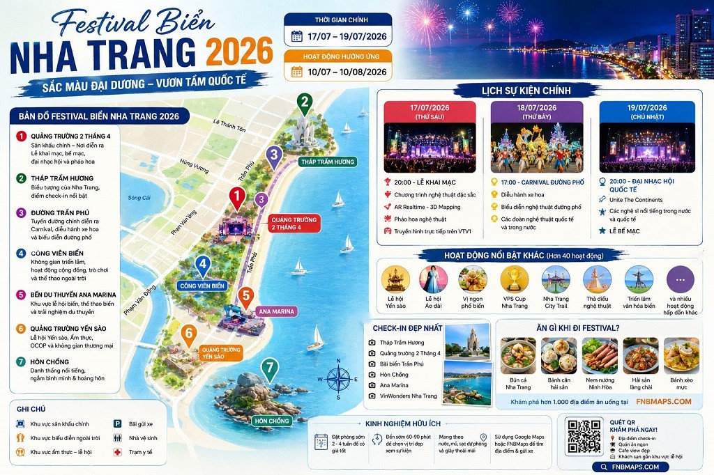 FESTIVAL BIỂN NHA TRANG 2026 - SỰ KIỆN DU LỊCH LỚN NHẤT MÙA HÈ